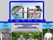 Tablet Screenshot of hawghawlers.com